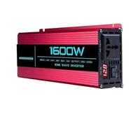 modificada Inversor Corriente DC 12v/24v/48v/60v/72v A AC 110v/220v 6000W 5000W 4000W 3000W 1600W Convertidor Inversor Onda Sinusoidal para Pura Energía Solar Coche(1600W,24V,110V 60Hz)