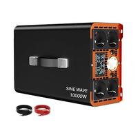 modificada Inversor Corriente Inversor 7000W 7KW 6KW Onda Sinusoidal para Pura 12V/24V/48V/60V/72V DC AC 220V 240V Convertidor Solar Coche RV Vehículo Inver(10000W,48V,240V 50HZ)