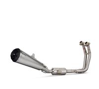 Modificado De Escape para Motocicleta para GSX8R 8R para GSX8S 2022 2023 2024 Accesorios De Motocicleta Escape De Motor Conjunto Completo Tubo De Escape Silenciador(Type A)