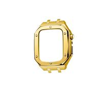 Modification Kit Metal Case strap For bands Series 8 45mm Series 7 45mm Correa iWatch band 44mm Rubber Bracelet Wristband Clasp
