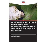 Modifications de l'activité de transport dans l'intestin moyen du ver à soie suite à une infection par Bacillus