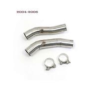 Modified Front Link Pipe for Certain Brand Motorcycle Exhaust System, Compatible with Various Year Models