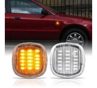Modifycar Intermitente Lateral LED válido para SKODA | FABIA 1+2 99-14 | OCTAVIA 1U 97-04 | RAPID 12-19 | ROOMSTER 06-15 Luz de Señal Luces Intermitentes Canbus smd plafon transparente
