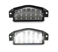Modifycar Luces de matricula LED compatible con MAZDA 3 | 2009-2013 Canbus smd plafon Luz de Matricula blanca
