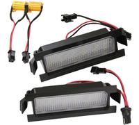 Modifycar Luces de matricula LED válidas para KIA CEED | ED, JD | 2006-2018 | RIO | 2011-2017 Canbus smd plafon Luz de Matricula blanca