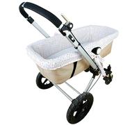 MODIN Funda Capazo Flor Liberty, Suave y Fresca. 100% Algodon.