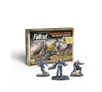 Modiphius Entertainment | Fallout Wasteland Warfare | Fallout Brotherhood of Steel: Elder Maxson & Kells | Miniatures | Unpainted