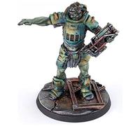 Modiphius Entertainment | Fallout Wasteland Warfare | Super Mutants: Overlord and Fist | Miniatures | Unpainted