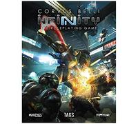Modiphius Entertainment Infinity: Tags (Tactical Armoured Gears) - Libro de bolsillo, RPG