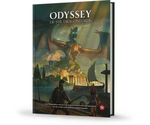 Modiphius Entertainment | Odyssey of The Dragonlords: Hardcover Adventure Book | Role Playing Game | English
