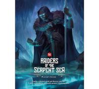 Modiphius Entertainment: Raiders of The Serpent Sea: Player's Guide (5E) - Suplemento de libro de rol de tapa blanda, juego de rol, 75 páginas a todo color