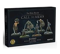Modiphius Entertainment | The Elder Scrolls: Call To Arms | Bandit Core Set | Miniature Game | Unpainted