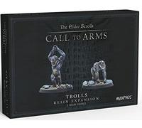 Modiphius Entertainment | The Elder Scrolls: Call To Arms | Trolls | Miniature Game | Unpainted