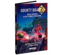 Modiphius Entretenimiento: County Road Z: Core Rulebook - Tapa dura RPG Book, La supervivencia rural en el apocalipsis zombi, 184pgs, Juego de rol de mesa en solitario