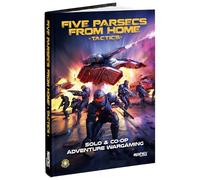 Modiphius Entretenimiento: Five Parsecs from Home: Tactics - Libro RPG de tapa dura, juego de rol de mesa, nuevo ajuste y mecánica, 212 páginas a todo color
