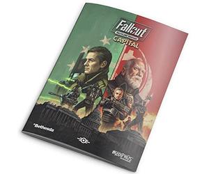 Modiphius Fallout RPG Capital Rules Exp | Expansión de juegos de rol de guerra con reglas de Enclave y Hermandad, perfiles de IA, libro de escenarios y mazos de cartas