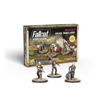 Fallout Wasteland Warfare Ack Ack, Sinjin & Avery Fallout Minis