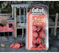 Modiphius Fallout: Wasteland Warfare - Nuka Cola Caps Set Revised | Réplicas oficiales para el juego y cosplay de Wasteland Warfare, incluye hoja de calcomanías actualizada y tarjeta exclusiva