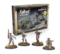 Modiphius | Fallout Wasteland Warfare Survivors Minutemen Posse | Miniature Set For Fallout Wasteland Warfare with Resin Figures and Scenic Bases | 2+ Players | 30-120 Minutes