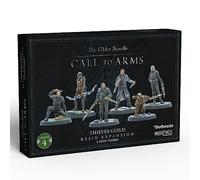 Modiphius- The Elder Scrolls: Call to Arms: Thieves Guild Bethesda Softworks Niruin, Brynjolf, Delvin Mallory, Mercer Frey, Karliah, Vex Miniature Game, Multicolor (MUH0330411)