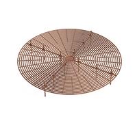 Modixun 1 Paquete de Rejilla Grande para macetas, Protectores de Cubierta de Suelo para macetas cortables con estacas Profundas, tapón de excavación para Perros, Gatos, 52 cm de diámetro