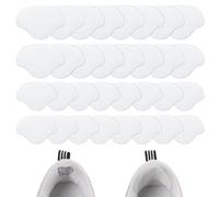 Modixun 16 pares de tacones reparadores, parches autoadhesivos para agujeros, kit de reparación de zapatos de cuero, protectores de tacón alto para zapatillas y zapatos de tacón alto, 2 tamaños,