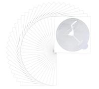 Modixun Fundas para bebidas para protección contra el alcohol, 10 cm para mujeres, seguridad para bebidas, calcomanías adhesivas para copas de vino, protector de bebidas para bar, fiesta, picnic,