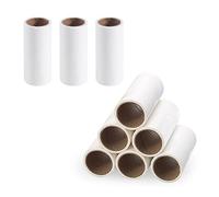 Modixun Lint Roller Refills, Sólo Recambios, Hojas Extra Pegajosas para Viaje Mini Removedor de Pelo de Mascotas de Perros y Gatos, Removedor de Pelusas de la Bolsa de Ropa, 9 Recambios, 270 Hojas