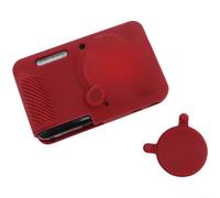ModLuvano Funda de silicona para cámara Kodak FZ55, a prueba de golpes, antiarañazos, suave, protectora, color negro (rojo vino)