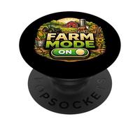 Modo agrícola sobre la mentalidad ética de la Agricultura del Trabajo Rural PopSockets PopGrip Adhesivo