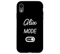 Modo Alix Activado Nombre Gracioso Carcasa para iPhone XR