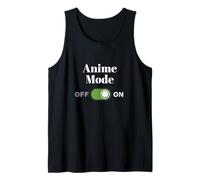 Modo Anime en Otaku Manga Fan Cosplay Camiseta sin Mangas