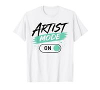 Modo Artista En Diseño Creativo Divertido Diseñador Gráfico M Camiseta