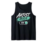 Modo Artista En Diseño Creativo Divertido Diseñador Gráfico M Camiseta sin Mangas