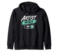 Modo Artista En Diseño Creativo Divertido Diseñador Gráfico M Sudadera con Capucha
