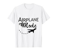 Modo Avión Amante Viaje Diciendo Vacaciones Avión Vacaciones Vacaciones Camiseta
