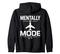 Modo Avion - Diseño Paz y Serenidad Sudadera con Capucha
