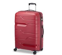 Modo by Roncato MD1 - Carro Ampliable rígido Grande con TSA, Rojo, Trolley Grande, Maleta rígida con Parte Central expandible y Ruedas giratorias