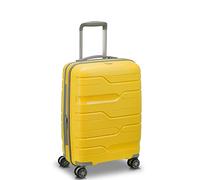Modo by Roncato MD1 Trolley Cabina Ampliable Yellow, Amarillo, Bagaglio a Mano, Maleta rígida con Parte Central expandible y Ruedas giratorias