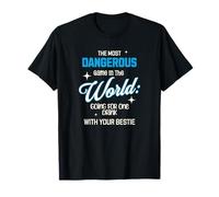 Modo caos activado: Una bebida con tu mejor amiga Camiseta
