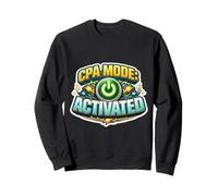 Modo CPA Activado Divertido Temporada de Impuestos Contador Contabilidad Sudadera