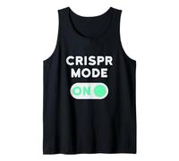 Modo CRISPR Activado - Edición de Genes Ciencia de la Biología Camiseta sin Mangas