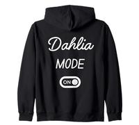 Modo Dahlia Activado Nombre Gracioso Sudadera con Capucha