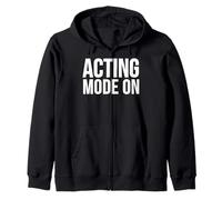 Modo de actuación en una Cita Divertida de actuación teatral Sudadera con Capucha