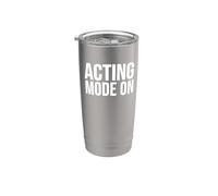 Modo de actuación en una cita divertida de actuación teatral Vaso térmico de acero inoxidable de doble pared