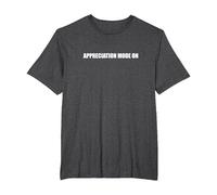 Modo de apreciación Activado Camiseta, Hombre Tallas Grandes, Jaspeado Oscuro, 5X Alto