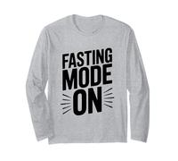 Modo de ayuno Divertido para los Amantes del ayuno Manga Larga