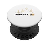 Modo de ayuno en Ramadán Kareem Ayuno Islam islámico musulmán PopSockets PopGrip Adhesivo