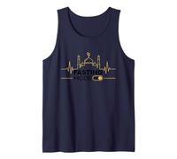 Modo de ayuno en Ramadán Kareem Ayuno Musulmán Islámico Camiseta sin Mangas