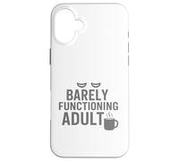 Modo de café para Adultos Apenas Funcional Carcasa para iPhone 16 Plus
